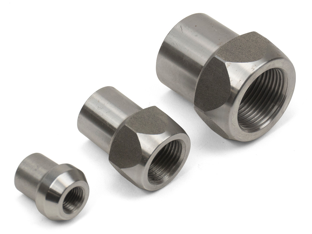 Aluminum Cap And Weld In Bungs - APS Racing USA: 1-5/8" Billet Aluminum Cap And Aluminum Weld In - Foto 4