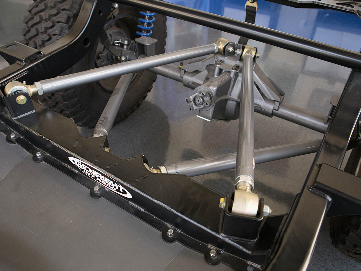 Double Triangulated Rear 4-Link Suspension Kit w/ Links | GenRight Jeep