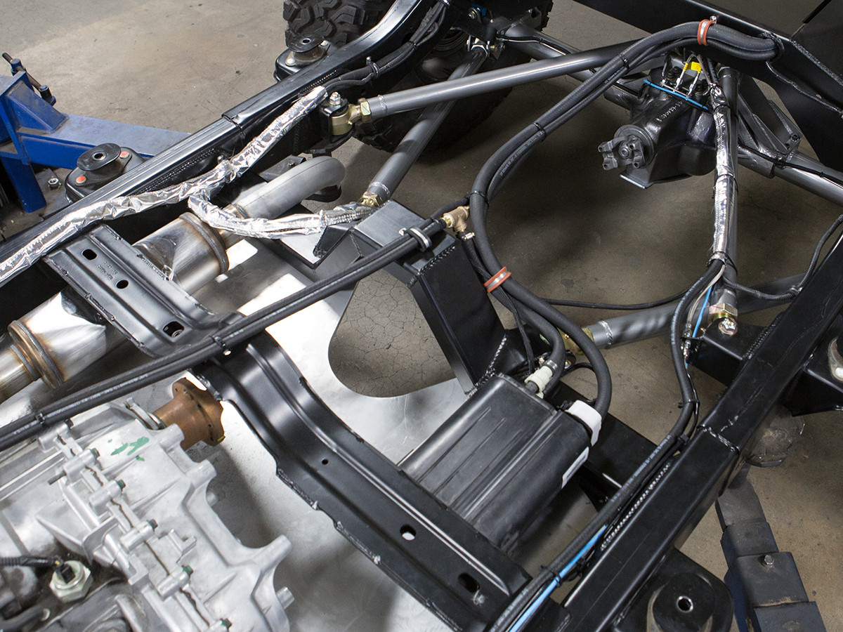 JK Rear Double Triangulated 4 Link Crossmember Kit GenRight Jeep Parts