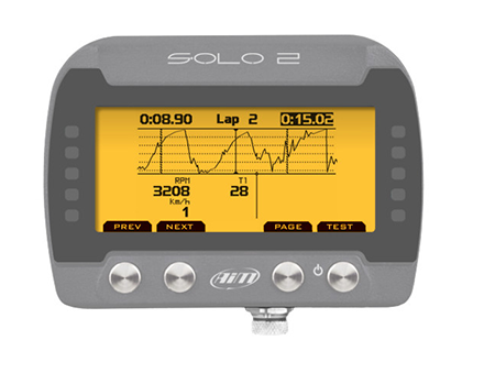 AiM Solo 2 DL GPS Lap Timer / Data Logger - SOLO2DL