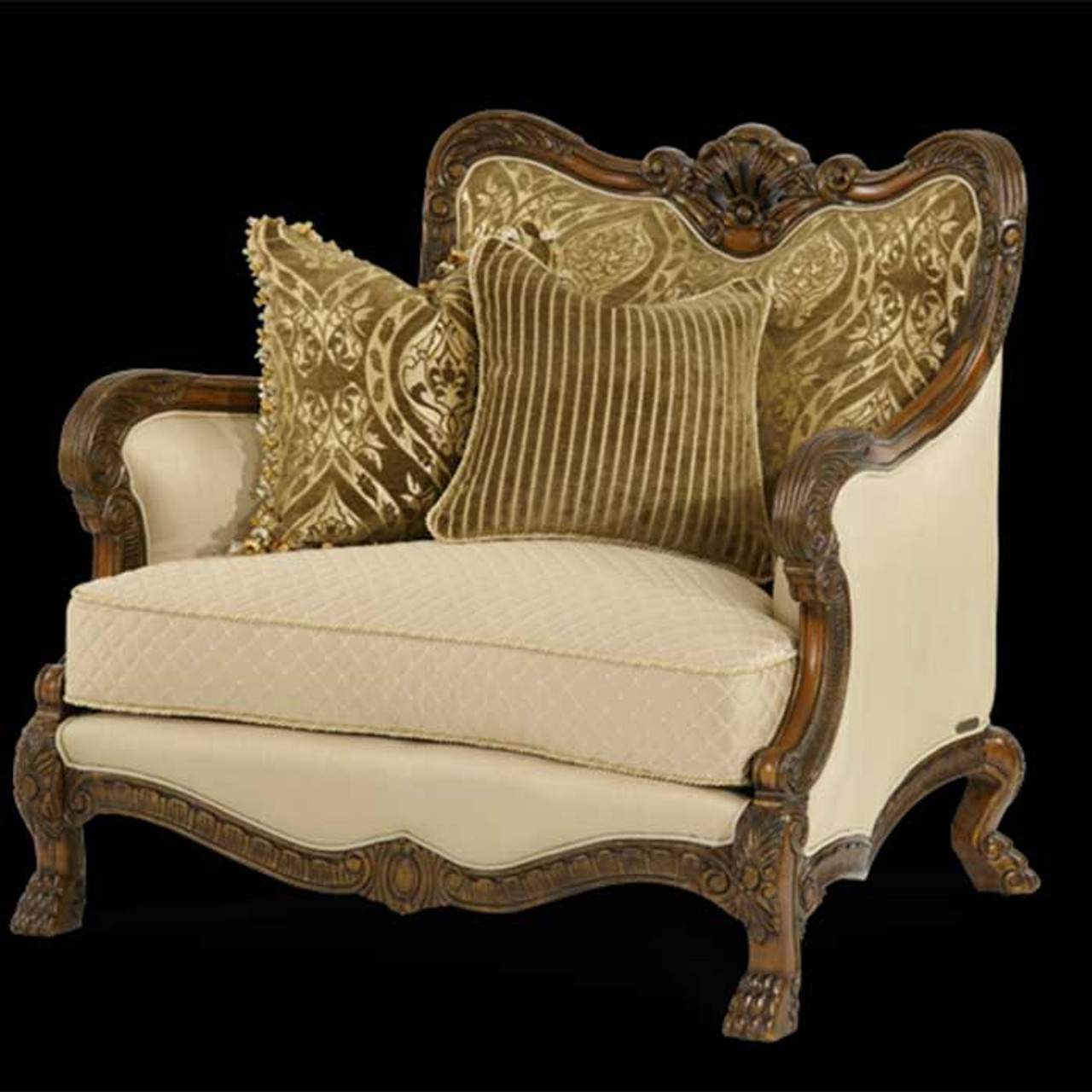 Sauvignon Chair and a Half and Ottoman - Magnolia Hall