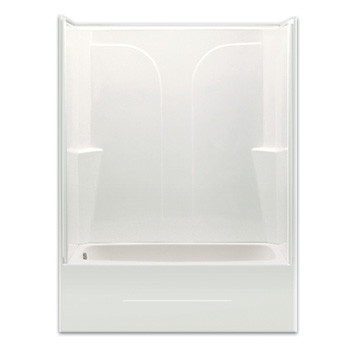 Aquarius Choose Home Series 54 x 27 Gelcoat Tub Shower 2 Piece - CHG ...