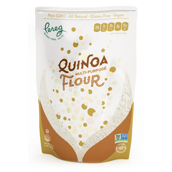 Pereg Quinoa MultiPurpose Flour, 16 oz. Whole And Natural