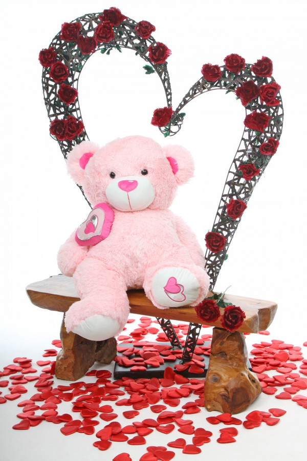Cutie Pie Big Love 30 Pink Big Stuffed Teddy Bear Giant Teddy Bear
