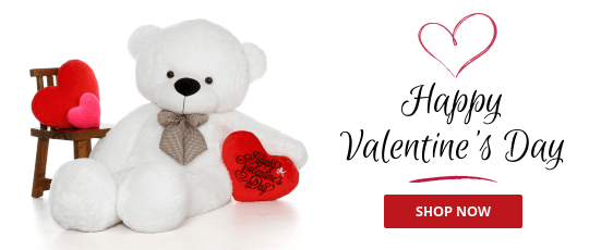 valentine's day life size bears