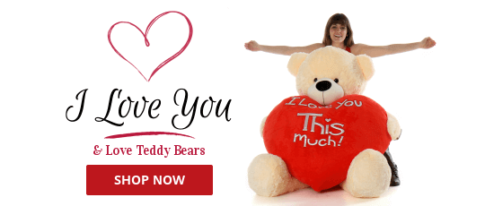 I LOVE LUCY NEW Teddy Bear Cute Cuddly Gift Present Birthday Valentine Xmas 