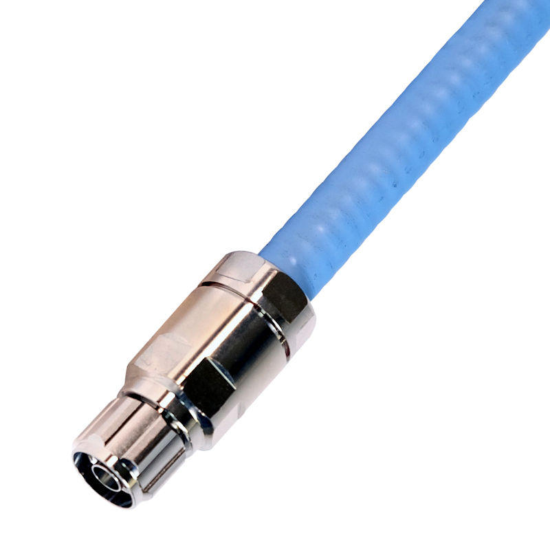 Top Signal plenum air half-inch coax cable with N connector Top Signal plenum air half-inch coax cable with N connector