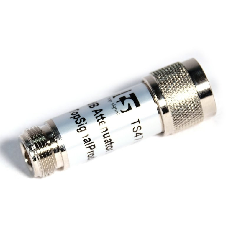 Top Signal TS471006 −6 dB Attenuator with NMale/NFemale Connectors (50 Ohm)