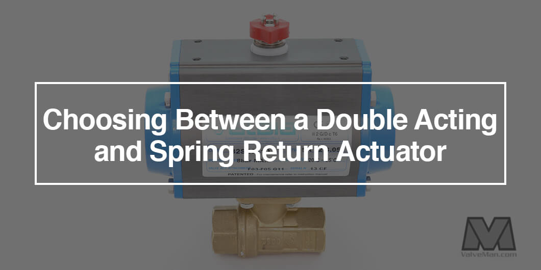 Check Valve Types >> Choosing Between a Double Acting and Spring Return ... Check Valve Types >> Choosing Between a Double Acting and Spring Return ...