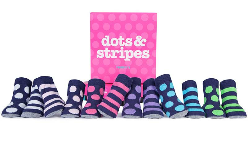 poka dots and stripes