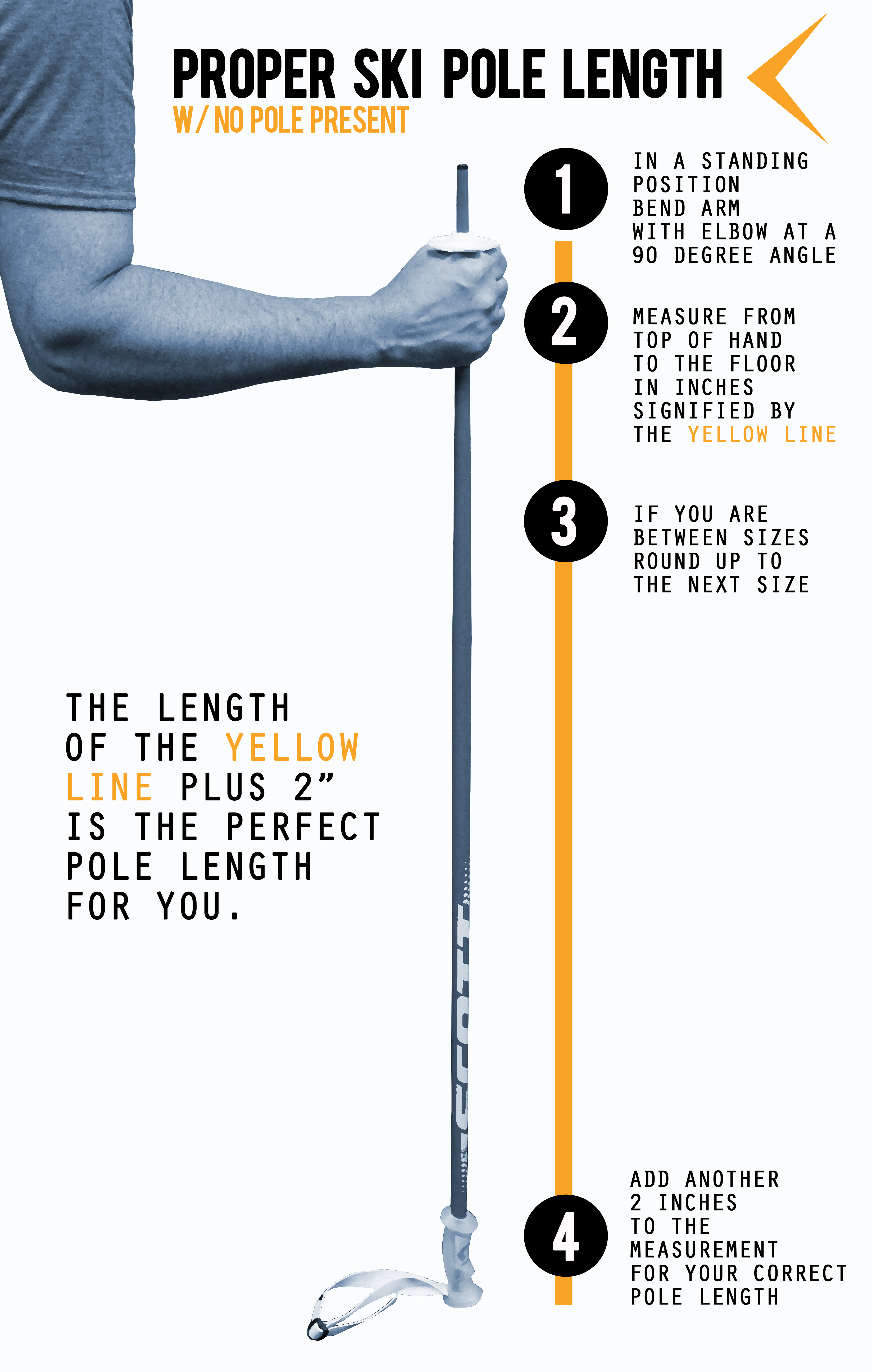 Sizing Chart For Ski Poles