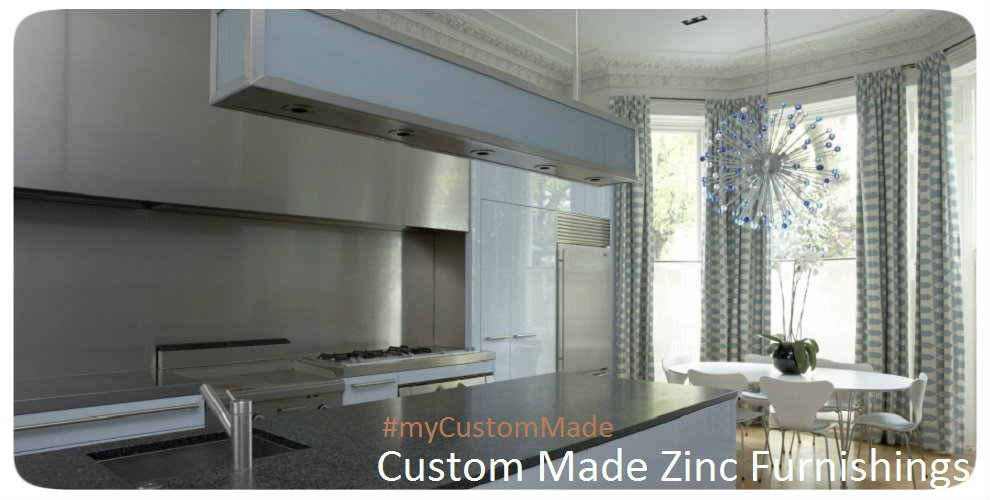 Zinc Range Hoods, Custom Kitchen Hoods