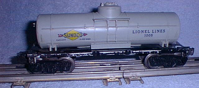 Freight Cars - Tank & Vat Cars - 1005 Sunoco Tank Car - Lionel Trains ...