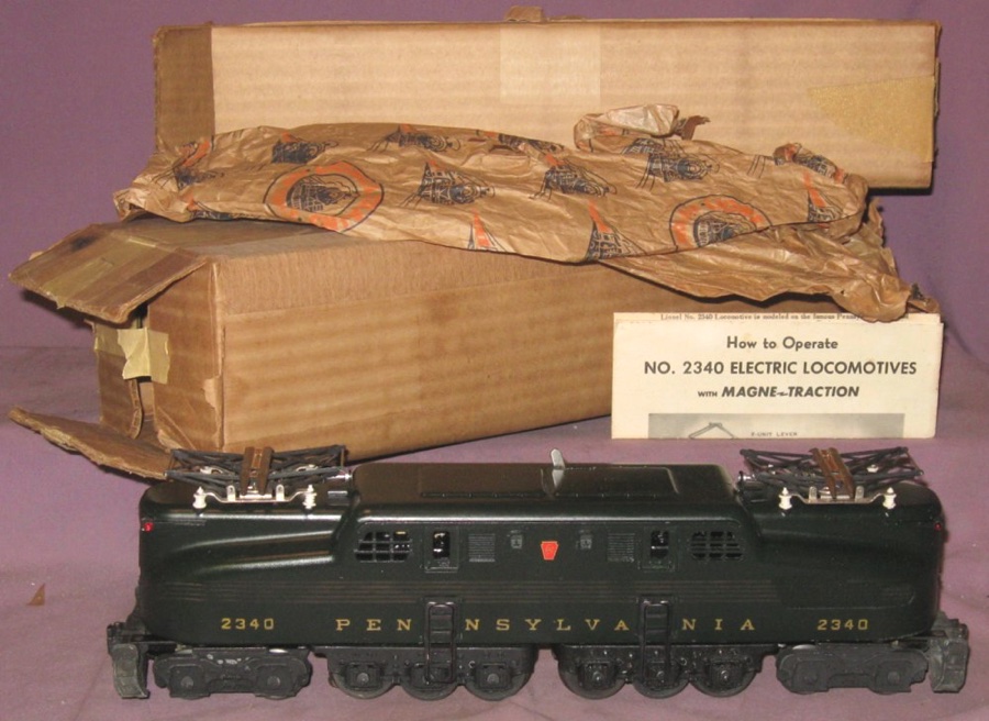 Motive Power - Electric - GG1 - 2340 Pennsylvania - Lionel Trains Library