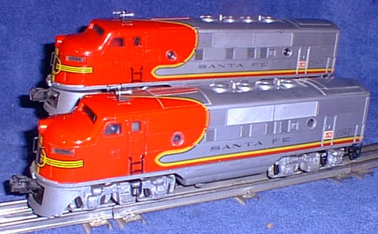 Motive Power - Diesels - F3 - 2343 Santa Fe - Lionel Trains Library