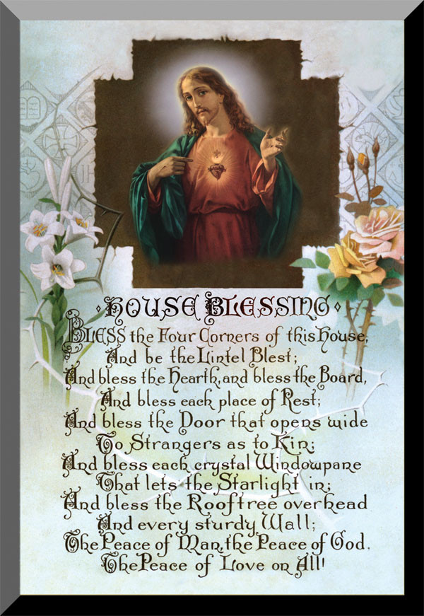 House Blessing Wall Plaque Catholic to the Max Online Catholic Store