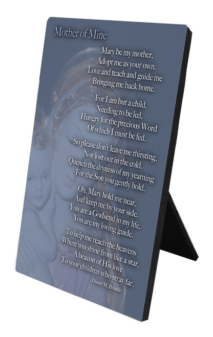 mother of mine vertical desk plaque catholic to the max online