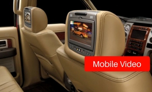 Mobile Video Mobile Video and rear seat entertainment options at Stereo West Autotoys