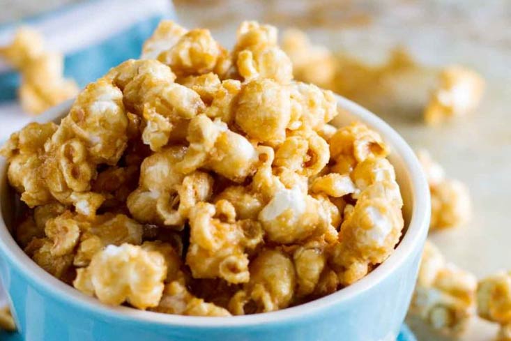 Baked Caramel Popcorn recipe Baked Caramel Popcorn recipe