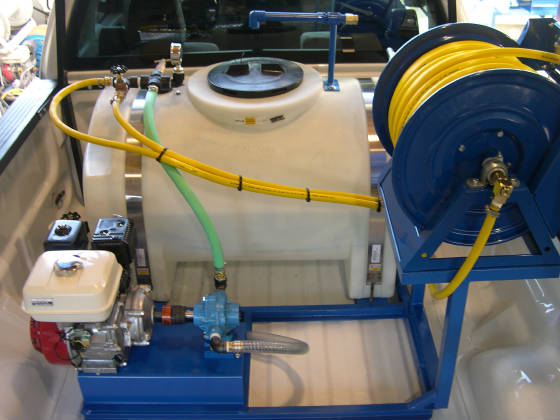 Gas Powered Skid Sprayer