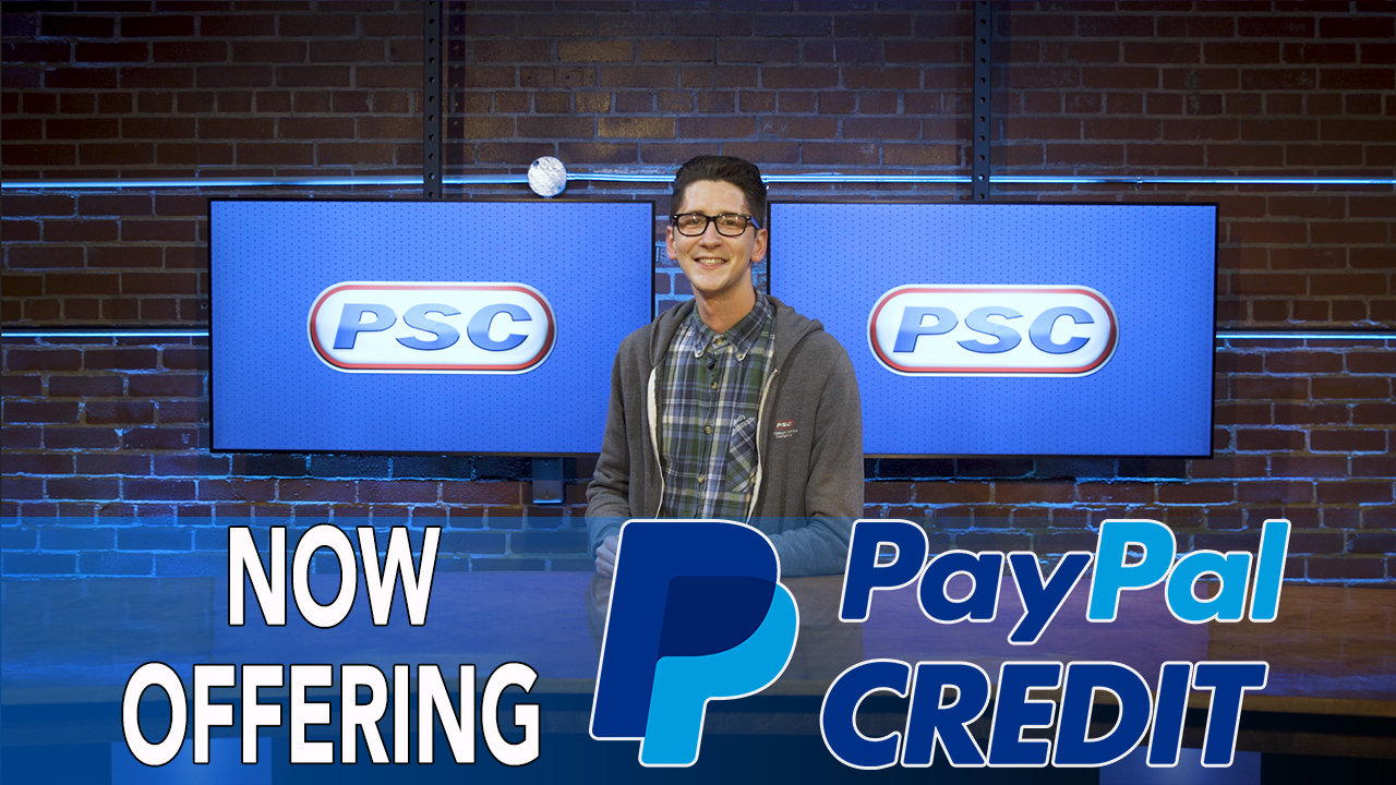 PSC Offers PayPal Credit Video