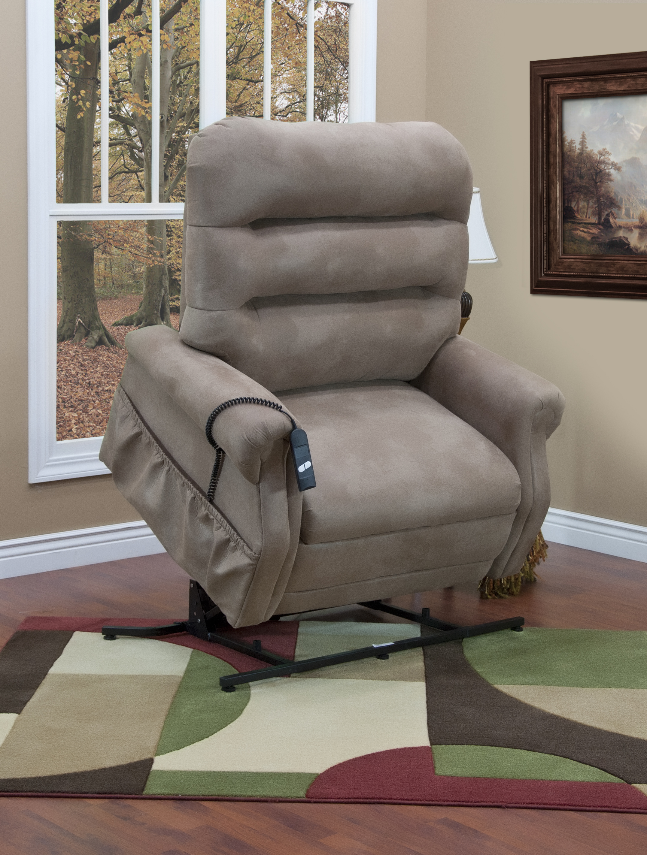 3653 hd 600 lbs capacity three way reclining lift chair by med lift