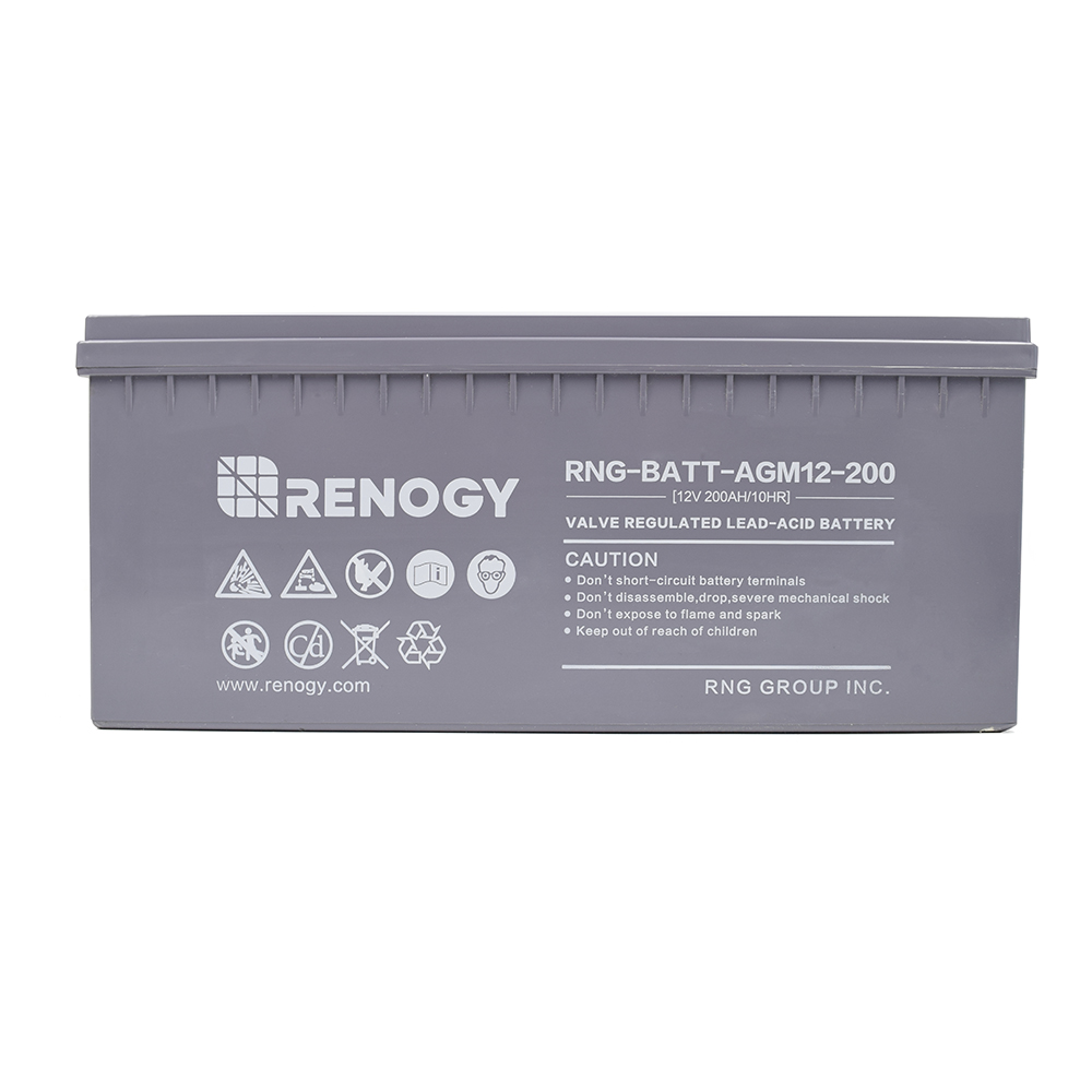 12v Agm Deep Cycle Battery Renogy Solar 7795