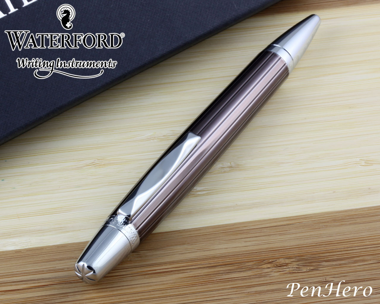 Waterford Kilbarry Lined Black Ballpoint Pen WF452BLK eBay