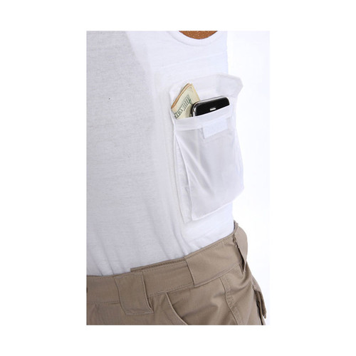 Packin Tee Accessory Pouch (Black or White)