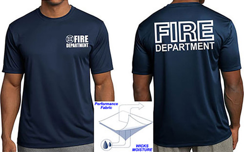 Sport-Tek Fire Department Wicking Performance T-Shirt