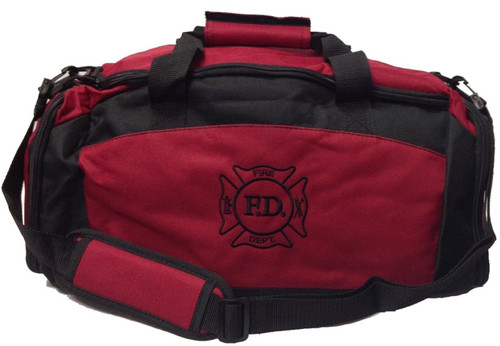 Firefighter Red Logo Duffel / Gym Bag