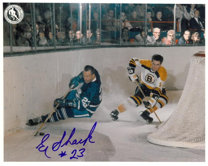 Eddie Shack Autographed Toronto Maple Leafs 8x10 Photo #4 - Detroit ...