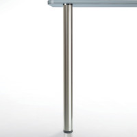 Glass Top Table Leg, Set, 28-1/2"Tall