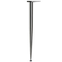 Chrome Tapered Leg