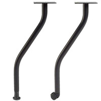 Bent Leg, 27-3/4" tall