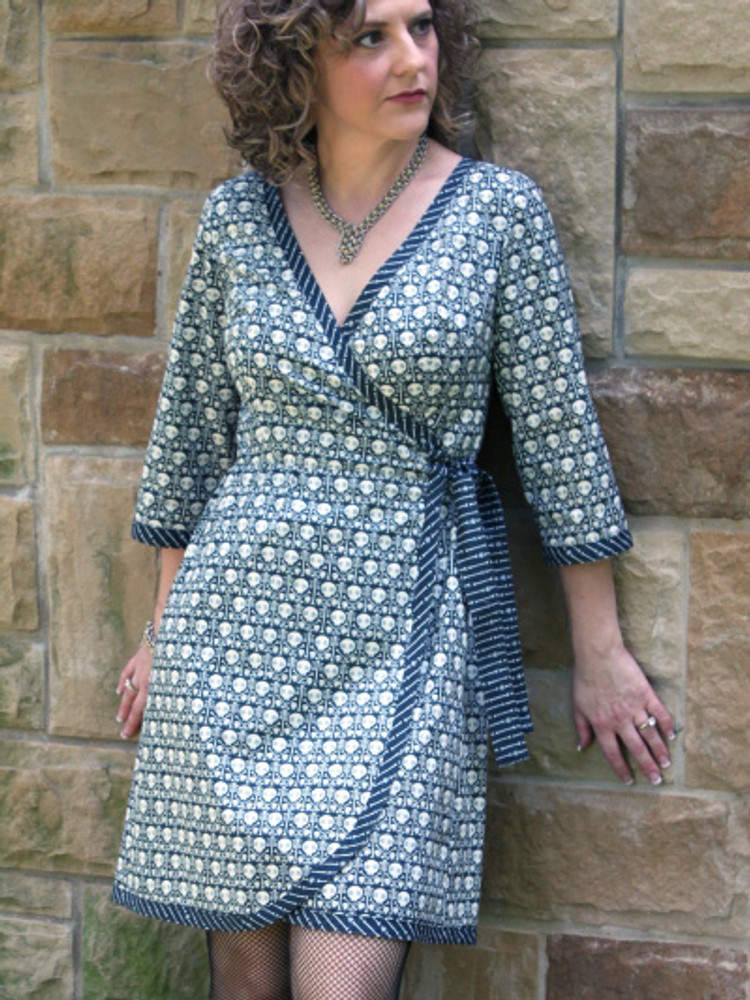 Ramona Wrap Dress (Pattern) - Serendipity Studio