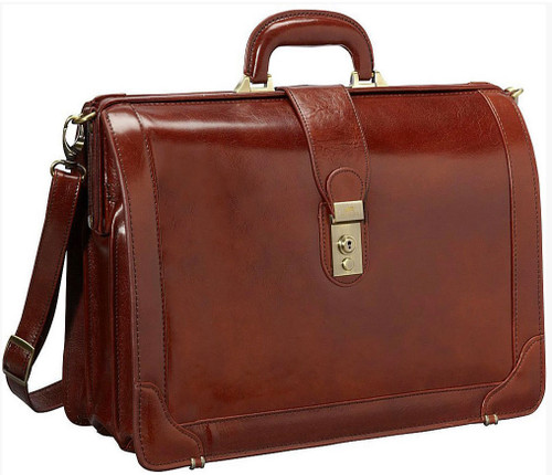 leather litigator briefcase