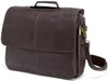 edmond leather deluxe large expandable briefcase