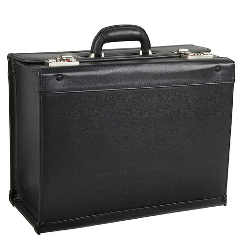 pilot briefcase leather