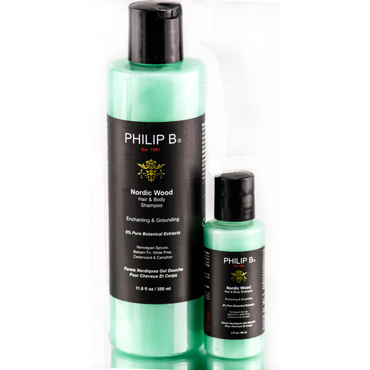 Philip B Nordic Wood Hair & Body Shampoo - SleekShop.com (formerly ...