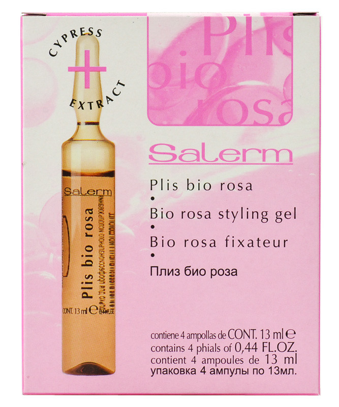 Salerm Bio Rosa Styling Gel - 4 phials 0.4 oz - SleekShop ...