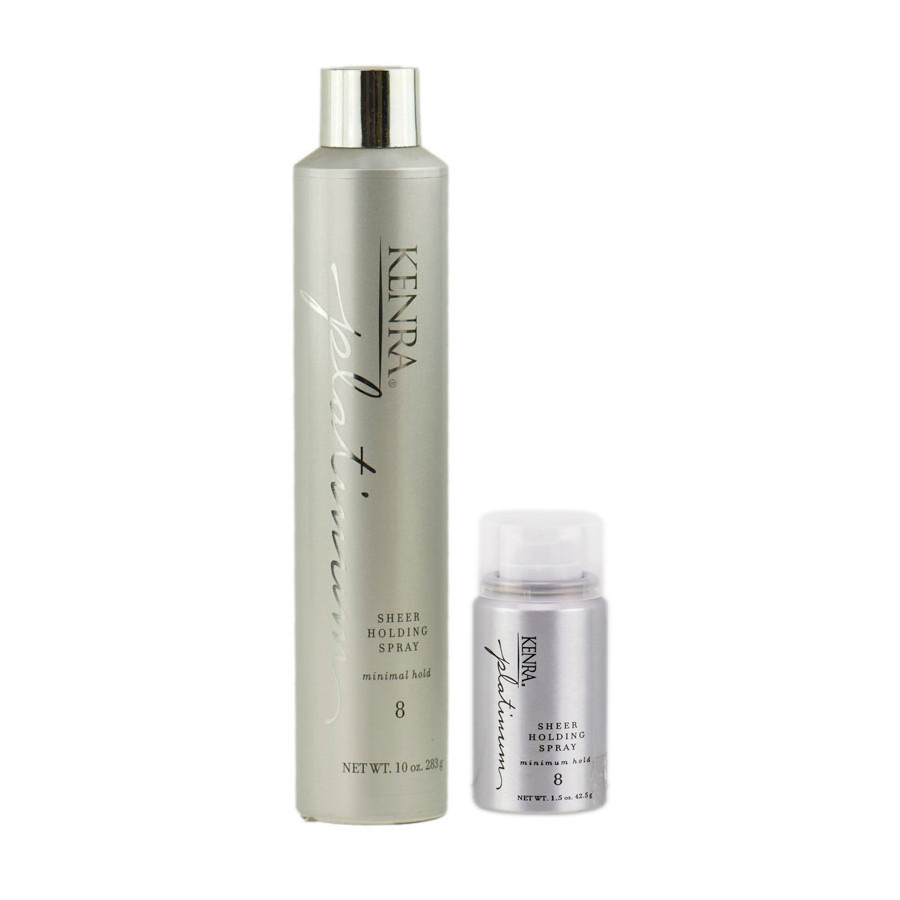 Kenra Platinum Sheer Holding Spray 8 Minimal Hold Sleekhair Com