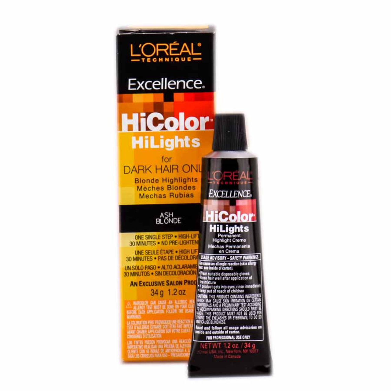 Loreal Hicolor Blondes For Dark Hair Only Review L'Oreal Technique Excellence HiColor Hilights - For Dark Hair Only