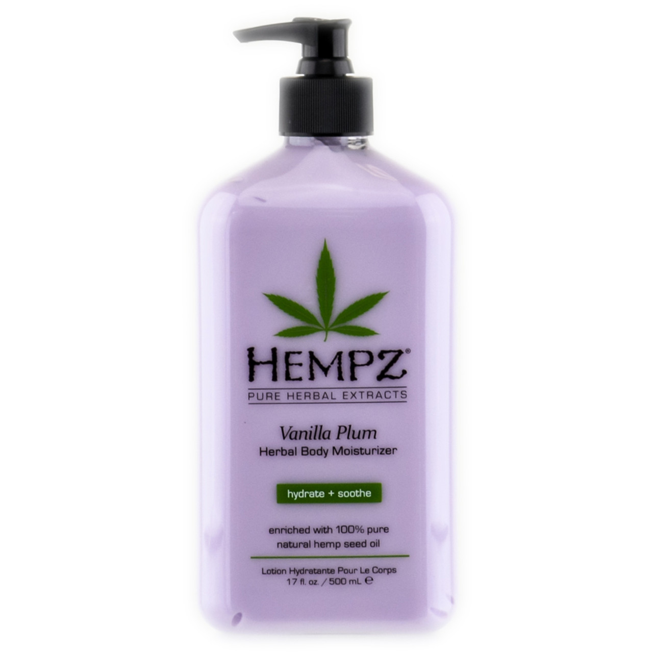 Hempz Vanilla Plum Herbal Body Moisturizer Lotion - SleekShop.com (formerly Sleekhair)