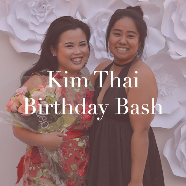 Kim Thai birthday bash