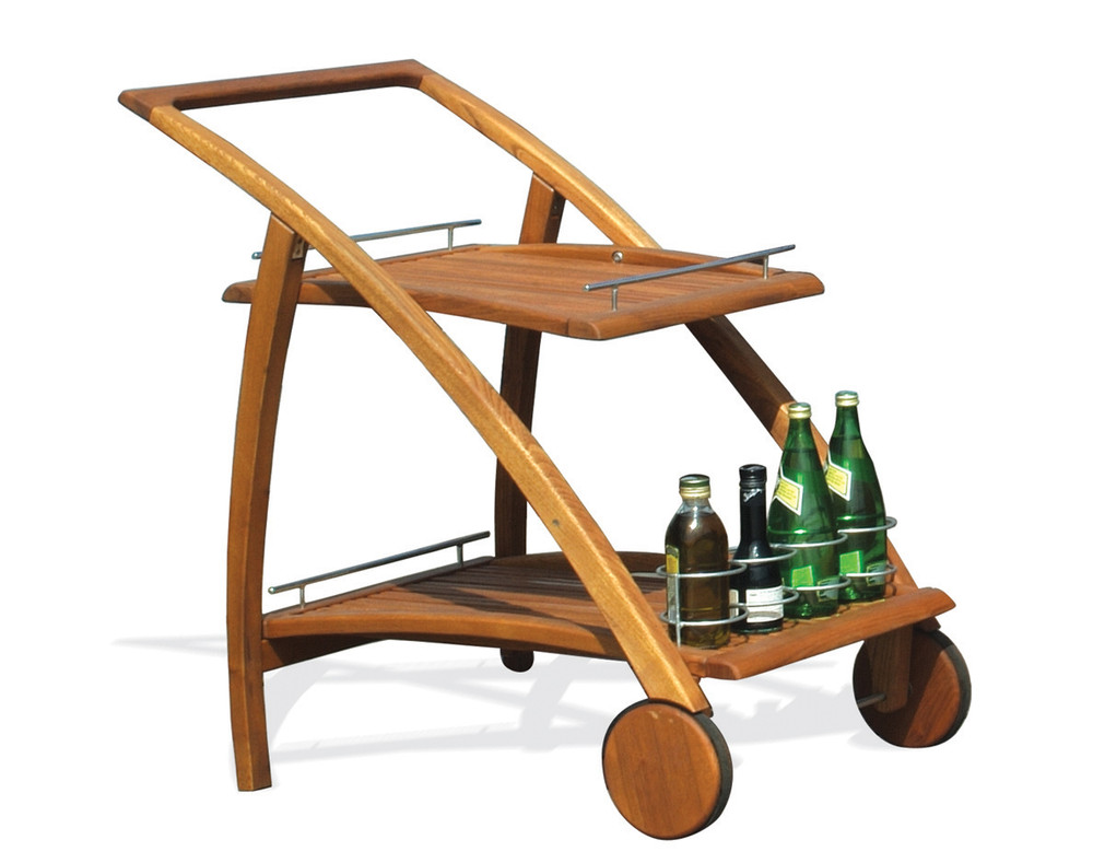 Riviera Serving Trolley Bistro Patio Furniture