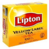 Lipton Yellow Label tea bags Orange Pekoe-100's Indian Grocery,USA