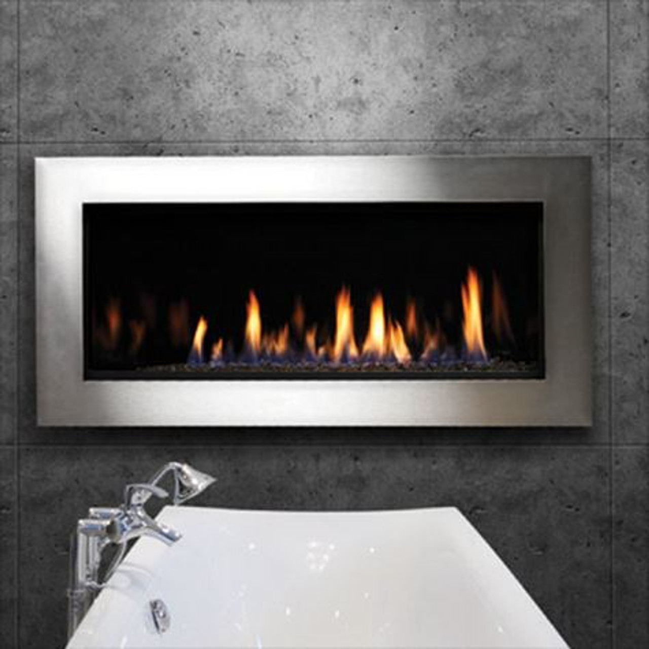 Kingsman ZRB46 Linear Gas Fireplace
