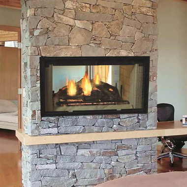 Majestic Designer Series See-Thru Wood Burning Fireplace 42"