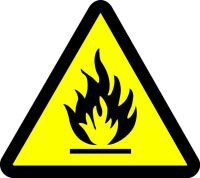 fire hazard sign